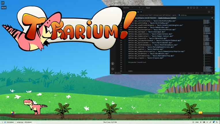 T-rarium screenshot