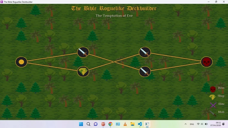 The Bible Roguelike Deckbuilder Image