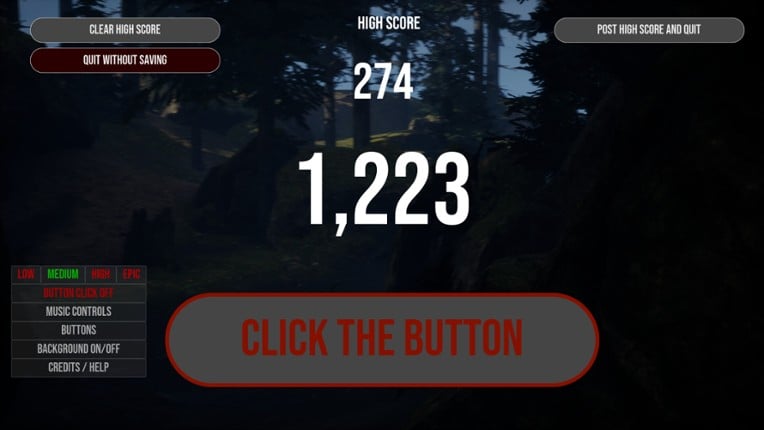 The Button Game screenshot