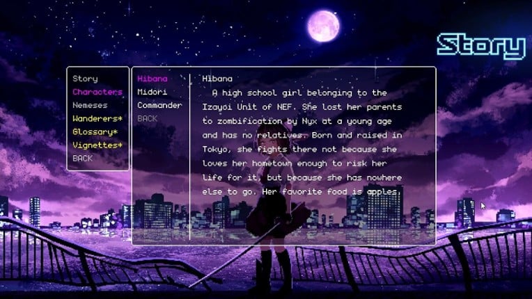 Tokyo Waning Moon screenshot