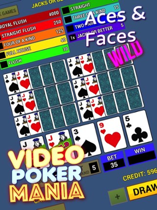 Video Poker Mania Classic screenshot