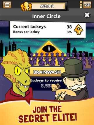 We Are Illuminati: UFO Clicker screenshot