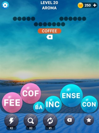 Word Calm n Relax: Brain Game screenshot