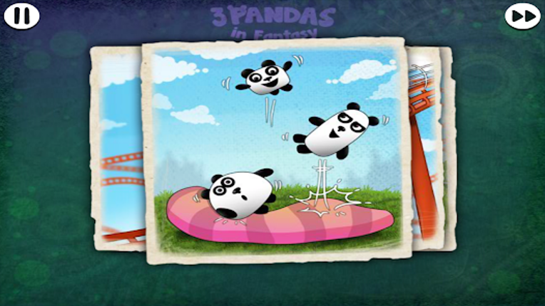 3 Pandas In Fantasy Image