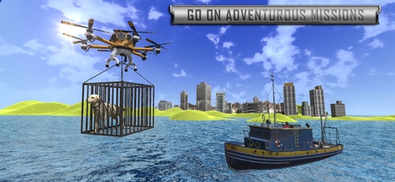 Animal Rescue Drone Flying screenshot