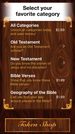 Bible Challenge Quiz screenshot