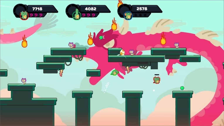 Dino-Ducks Dash screenshot