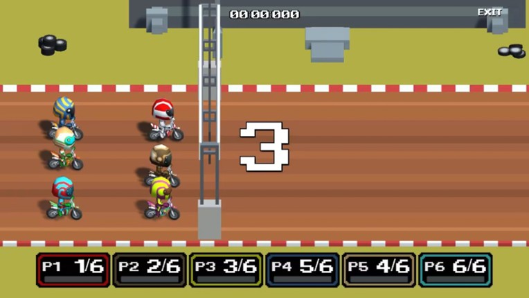 Dirt Bike Retro screenshot