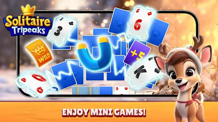 Christmas Solitaire TriPeaks screenshot
