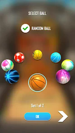 Basketball Flick 3D Image