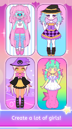 Mimistar dress up chibi doll screenshot