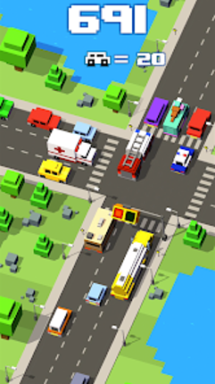 Crossy Crash Traffic Panic screenshot