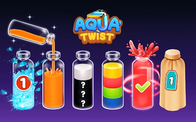 Aqua Twist - Color Flow Puzzle screenshot
