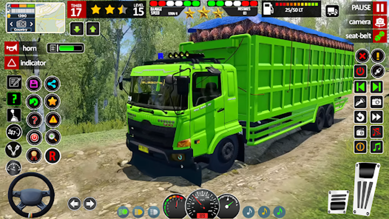 Mud Truck Offroad Driving Game screenshot