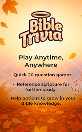 Bible Trivia Game screenshot