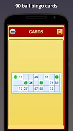 Bingo Cards screenshot