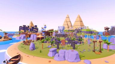 Tropical Pirate Island - Unity URP Image