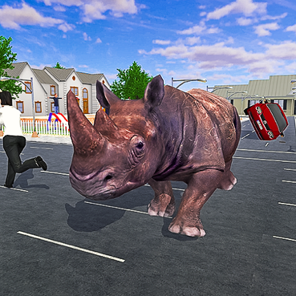 Wild Rhino City Rampage Image