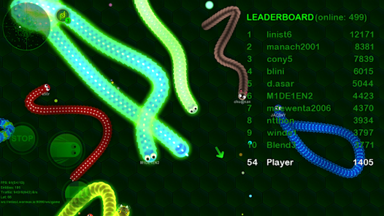 Wormax.io screenshot
