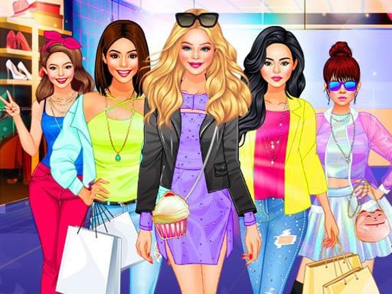 Girl Squad Fashion - BFF Fashionista Dress Up Image