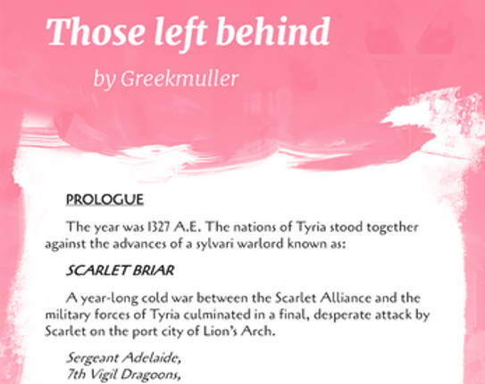 Guild Wars 2: Commander of Your Heart Zine Image