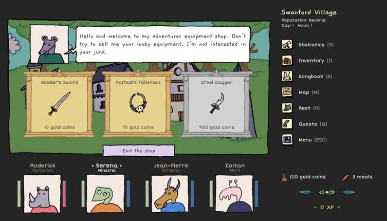 Heroes of the Seven Islands screenshot