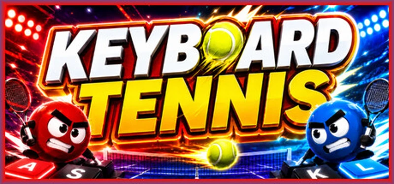 Keyboard Tennis Image