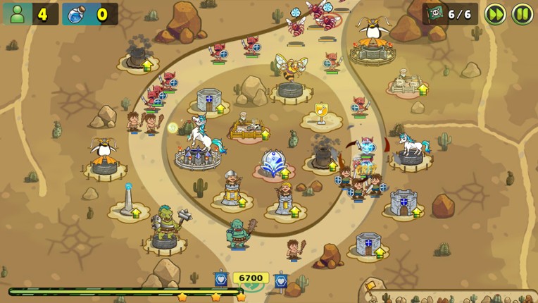 Luna & Monsters TD: The Deprived Magical Kingdom screenshot