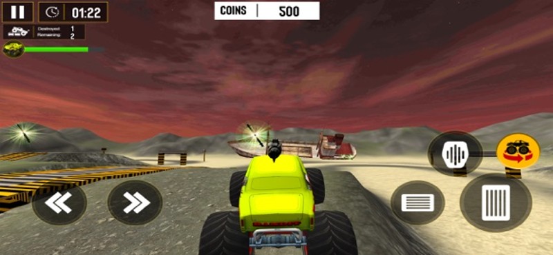 Monster Demolition truck Derby screenshot