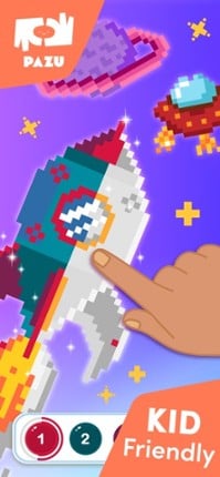 Pixel coloring games for kids screenshot