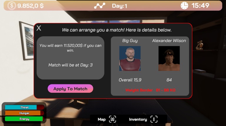 Road To Champion: Boxing Simulator screenshot