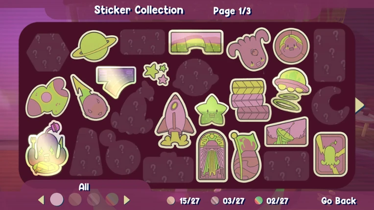 Sticker Catcher: Star Invasion screenshot