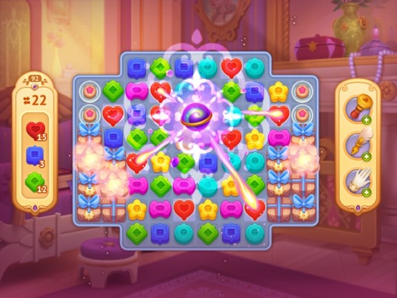 Storyngton Hall: Match 3 games screenshot