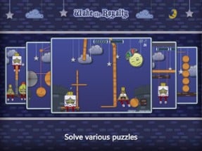 Wake the Royalty: Physics Game Image