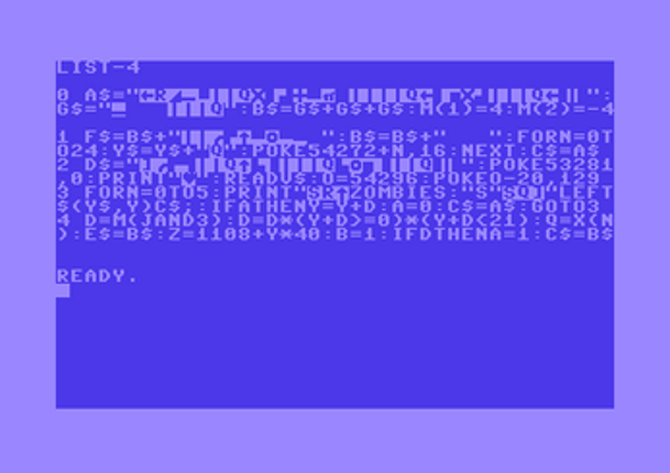 Zombie Menace (C64) by Sander Alsema Image