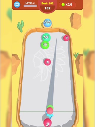 2048 Color 3D screenshot