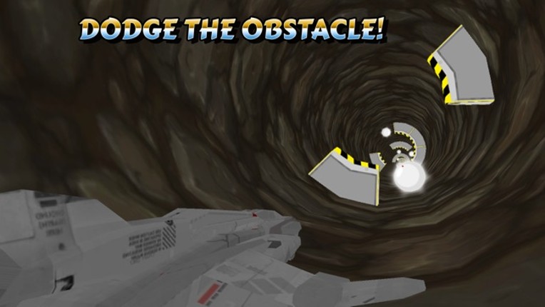 3D Space-Craft Tunnel Force - A Rocket Universe Hovercraft Tunnel Twist Image