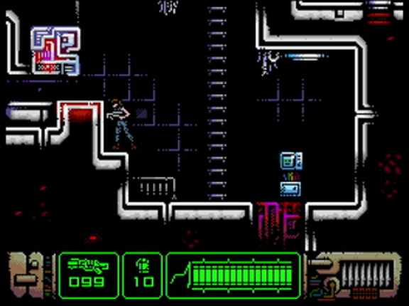 Aliens: Neoplasma 2 | ZX Spectrum | ZX spectrum Next screenshot