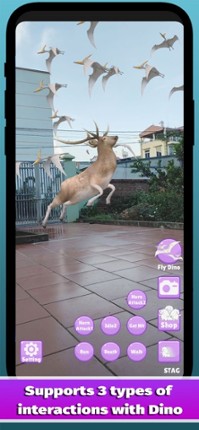 Dinosaur 3D AR screenshot