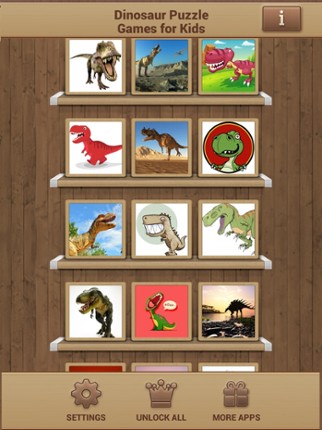 Dinosaur Puzzle Games for Kids screenshot