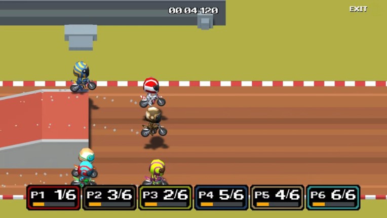 Dirt Bike Retro Image