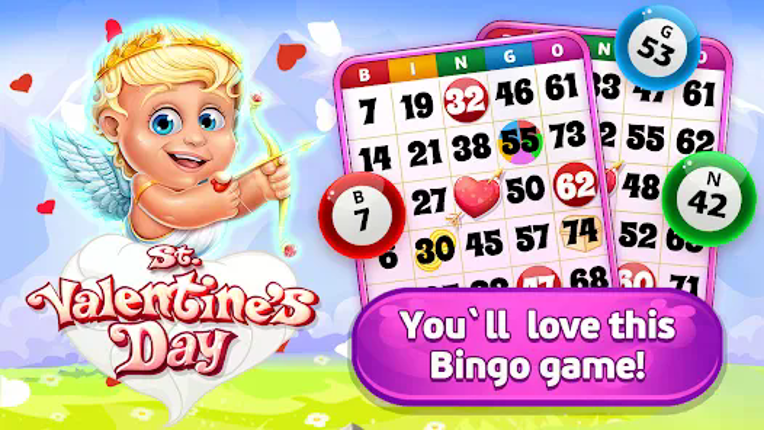 Bingo St. Valentine's Day screenshot