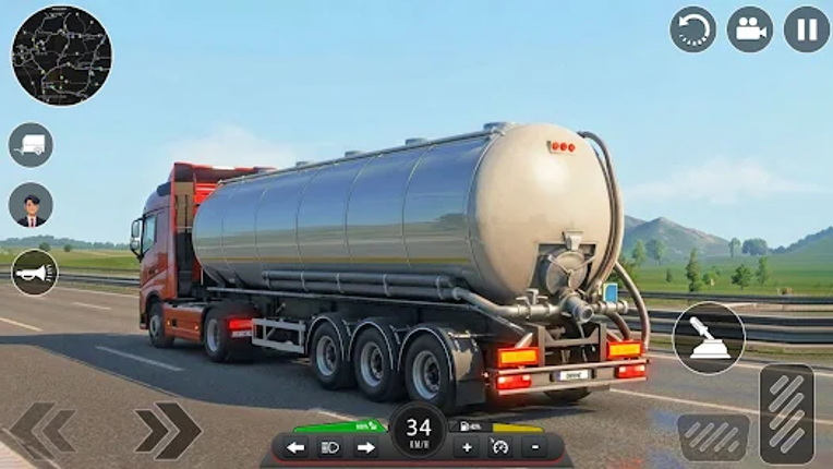 US Mega Truck Driving Games 3D screenshot