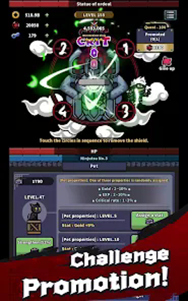 IDLE Fiery Ninja screenshot