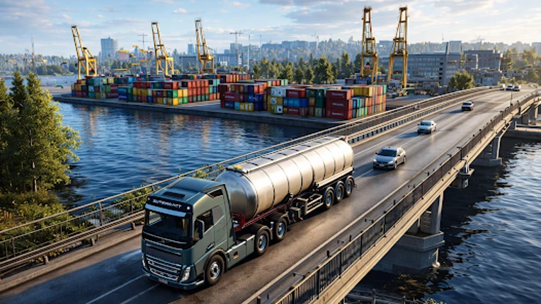 Truck Driving Simulator Game screenshot
