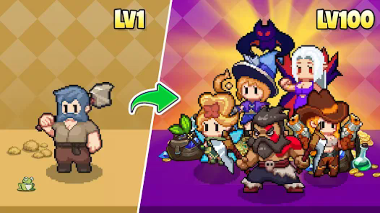 Guardian War: RPG Pixel Hero screenshot