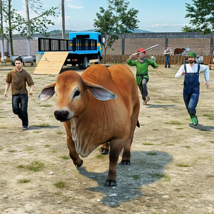 Animal Cargo Truck Driving 3D Image