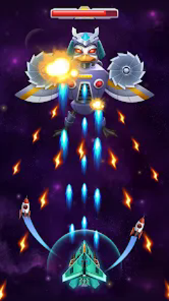 Chicken Attack: Galaxy Shooter screenshot