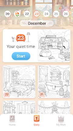 Chill Color - Paint by Number screenshot