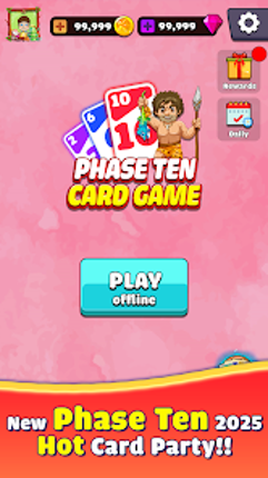 Phase Ten Card game screenshot